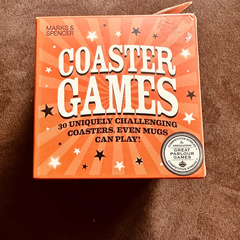 Coaster games / pub style - Father’s Day Marks & Spencer’s